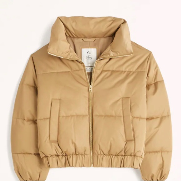 NWT Abercrombie Ultra Mini Puffer Jacket - Picture 7 of 9